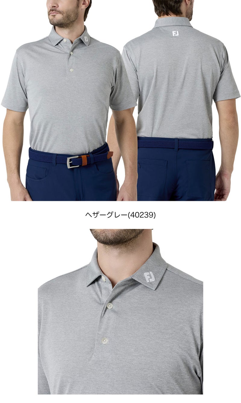 フットジョイシャツメンズゴルフウェアFOOTJOY2026春夏モデル日本正規品