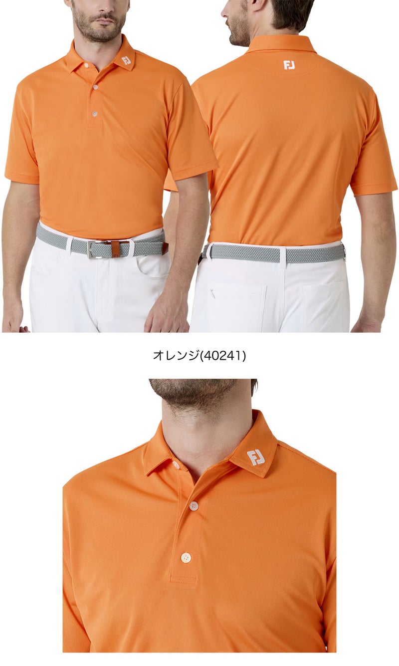 フットジョイシャツメンズゴルフウェアFOOTJOY2026春夏モデル日本正規品