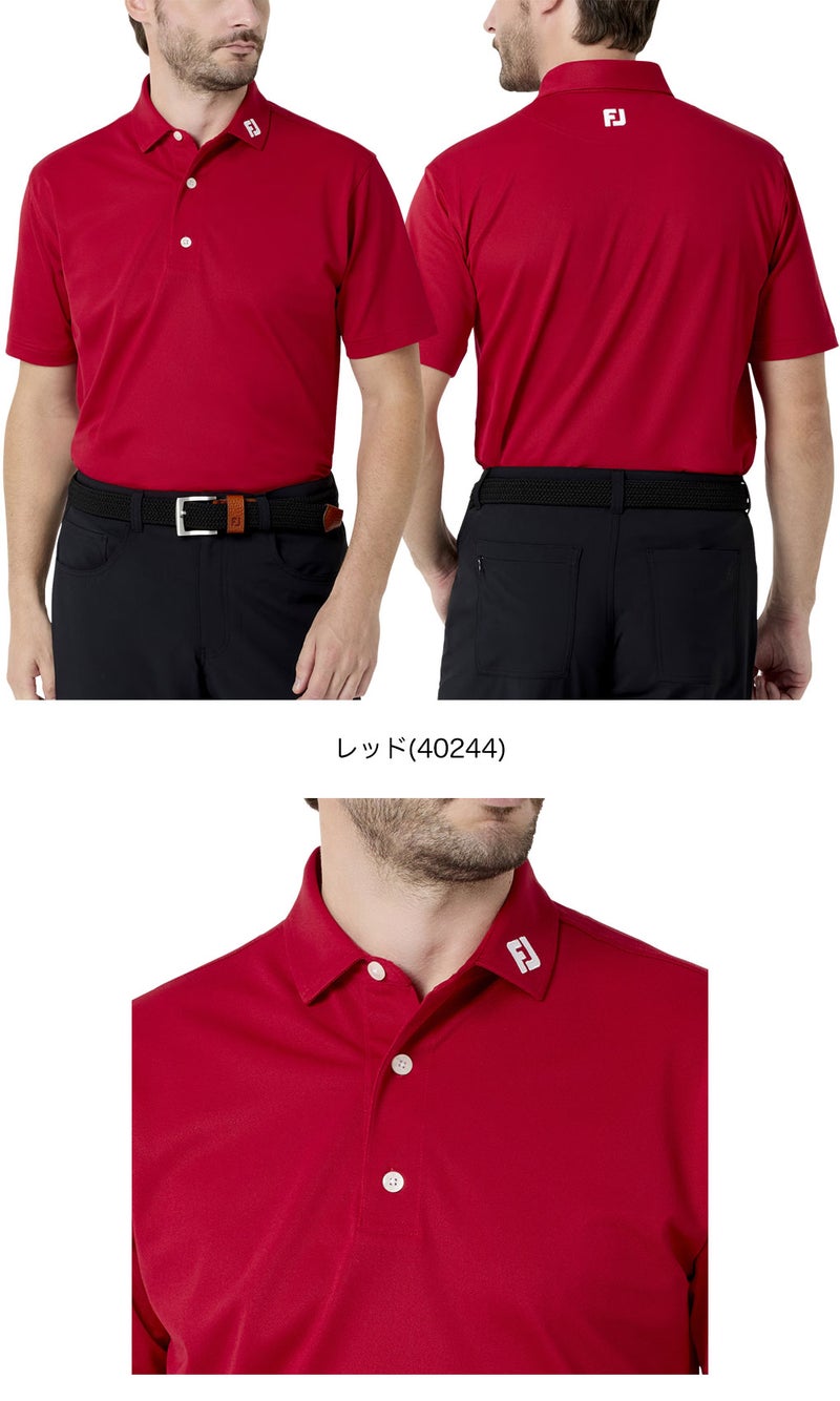 フットジョイシャツメンズゴルフウェアFOOTJOY2026春夏モデル日本正規品