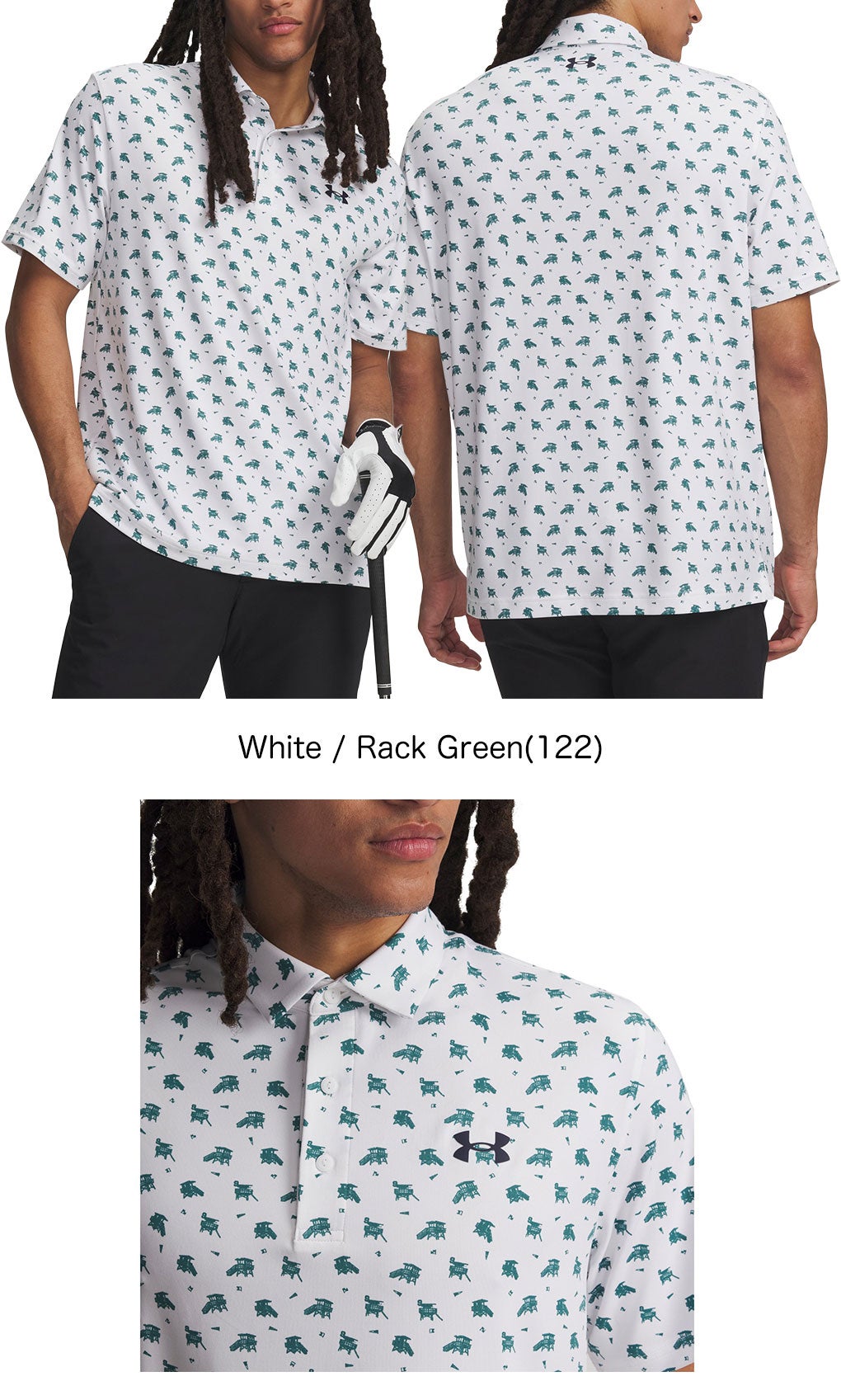 アンダーアーマシャツメンズゴルフウェアゴルフUNDERARMOUR2026春夏モデル日本正規品