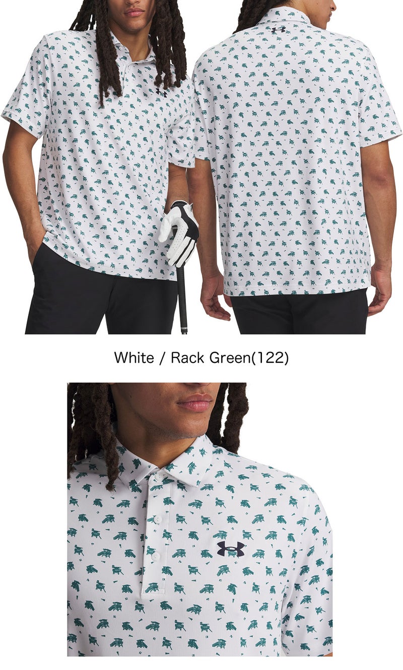 アンダーアーマシャツメンズゴルフウェアゴルフUNDERARMOUR2026春夏モデル日本正規品