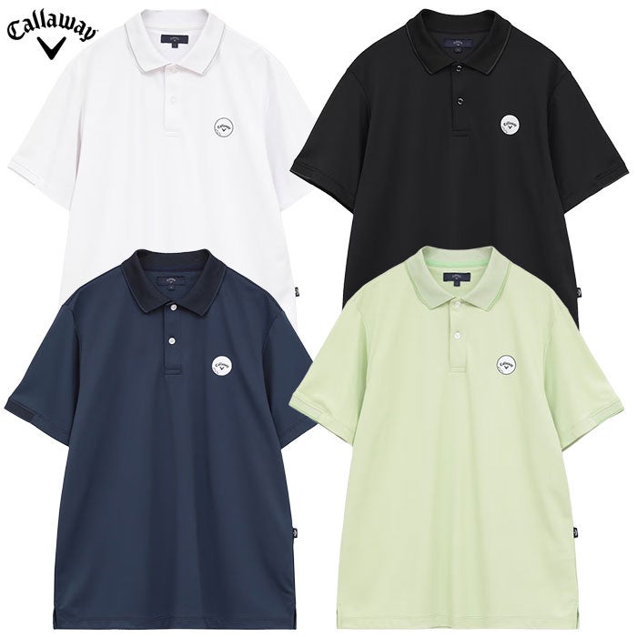 キャロウェイ かざあなメッシュ開襟シャツ C25234105 メンズ Callaway