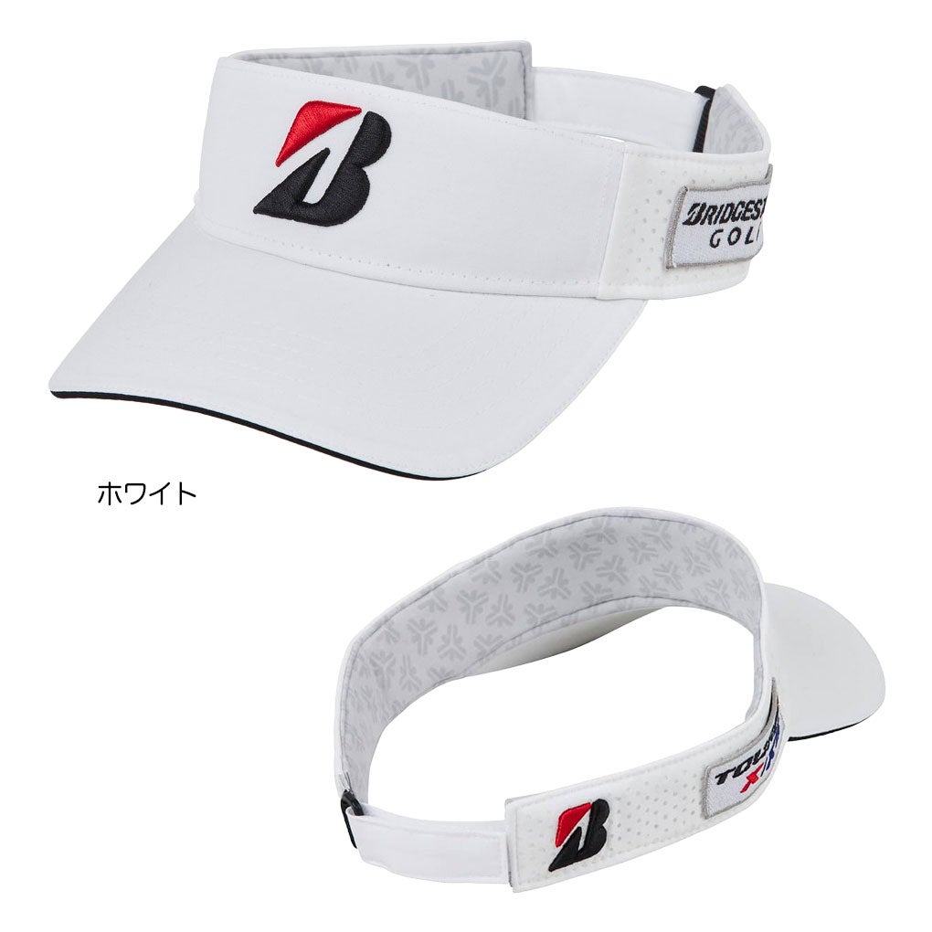 BSブリヂストンゴルフサンバイザーメンズゴルフ帽子BRIDGESTONEGOLF2026春夏モデル日本正規品