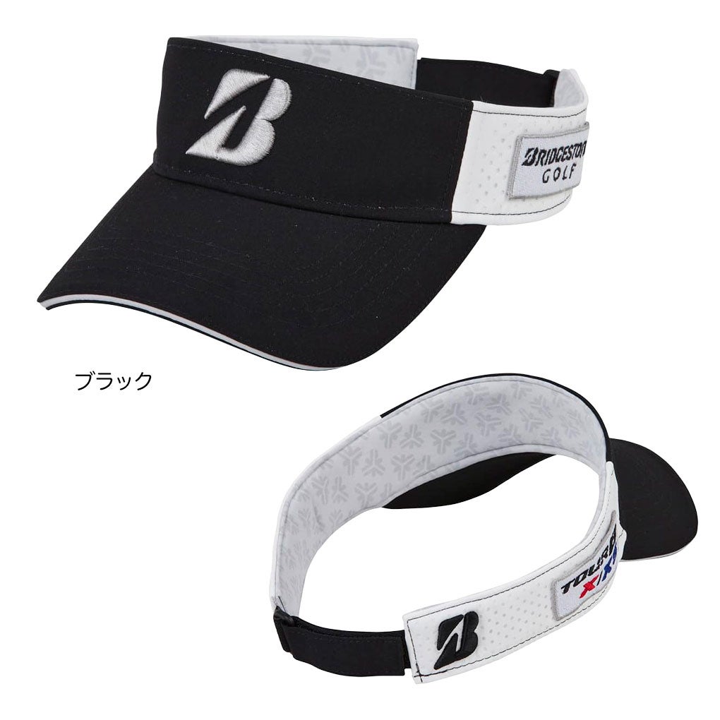 BSブリヂストンゴルフサンバイザーメンズゴルフ帽子BRIDGESTONEGOLF2026春夏モデル日本正規品