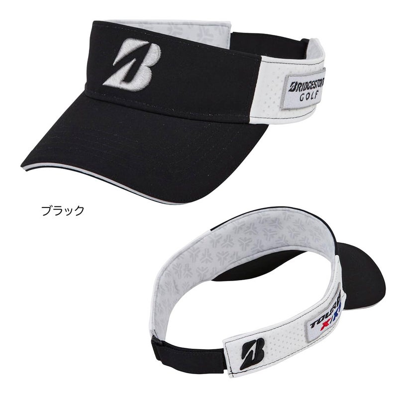 BSブリヂストンゴルフサンバイザーメンズゴルフ帽子BRIDGESTONEGOLF2026春夏モデル日本正規品