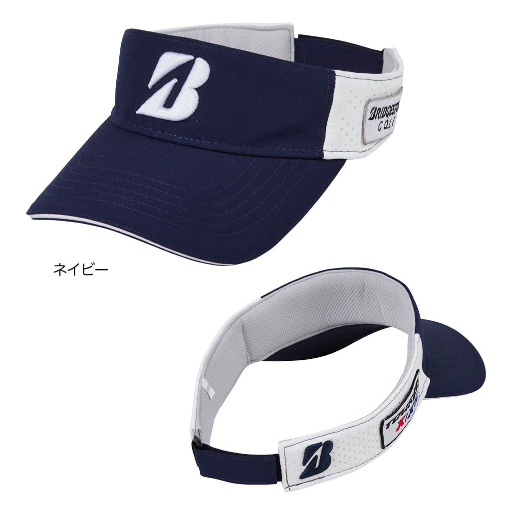 BSブリヂストンゴルフサンバイザーメンズゴルフ帽子BRIDGESTONEGOLF2026春夏モデル日本正規品