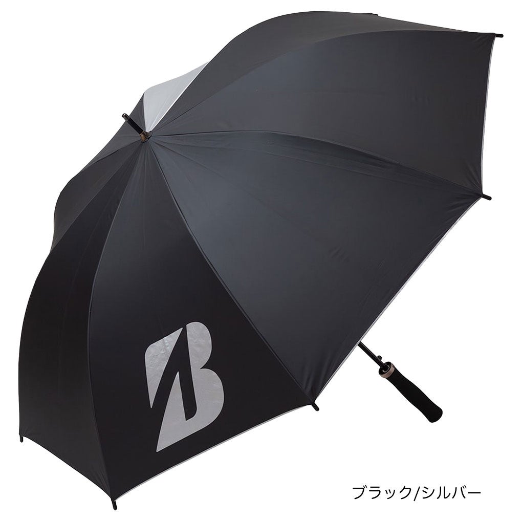 BS ブリヂストンゴルフ 銀傘 ジャンプ式 UM2602 アンブレラ ゴルフ