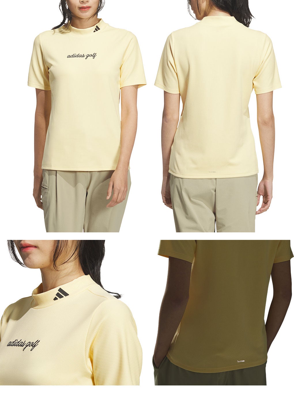 アディダス半袖シャツVK345レディースゴルフウェアゴルフ2025秋冬モデルadidas日本正規品