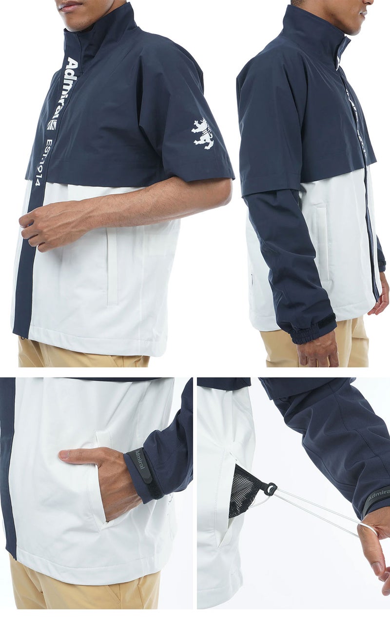 アドミラルAdmiralGolfレインジャケットゴルフ2026年モデル日本正規品