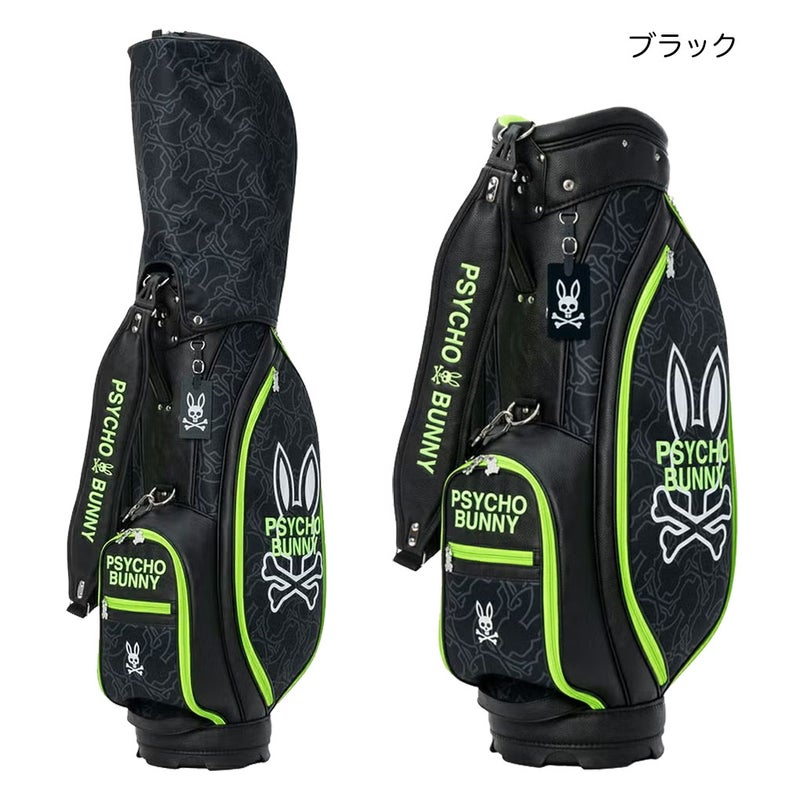 サイコバニーPsychoBunnyキャディバックゴルフバッグ2026年モデル日本正規品