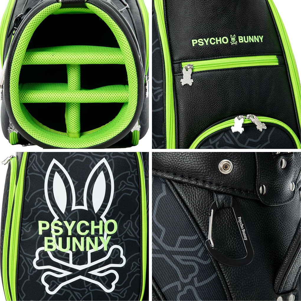 サイコバニー Psycho Bunny カートキャディバッグ FLAGSHIP 9.0型