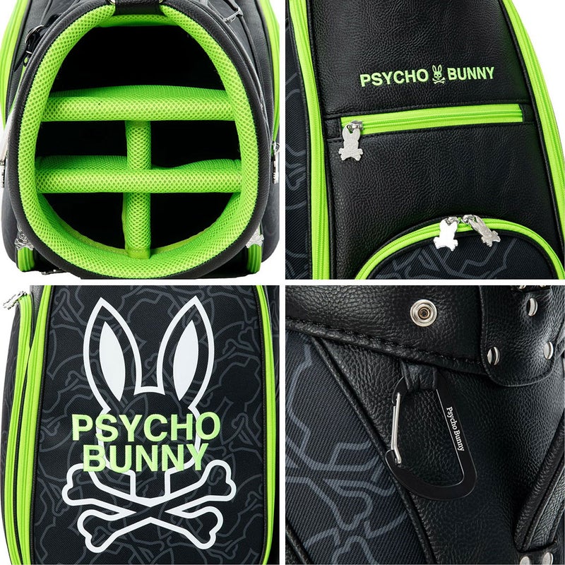 サイコバニーPsychoBunnyキャディバックゴルフバッグ2026年モデル日本正規品