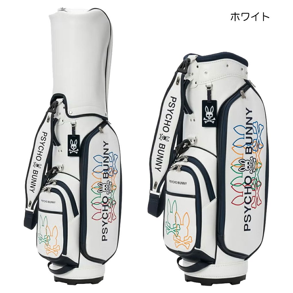 サイコバニーPsychoBunnyキャディバックゴルフバッグ2026年モデル日本正規品