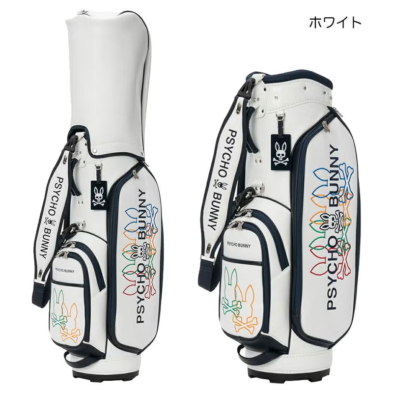 サイコバニーPsychoBunnyキャディバックゴルフバッグ2026年モデル日本正規品