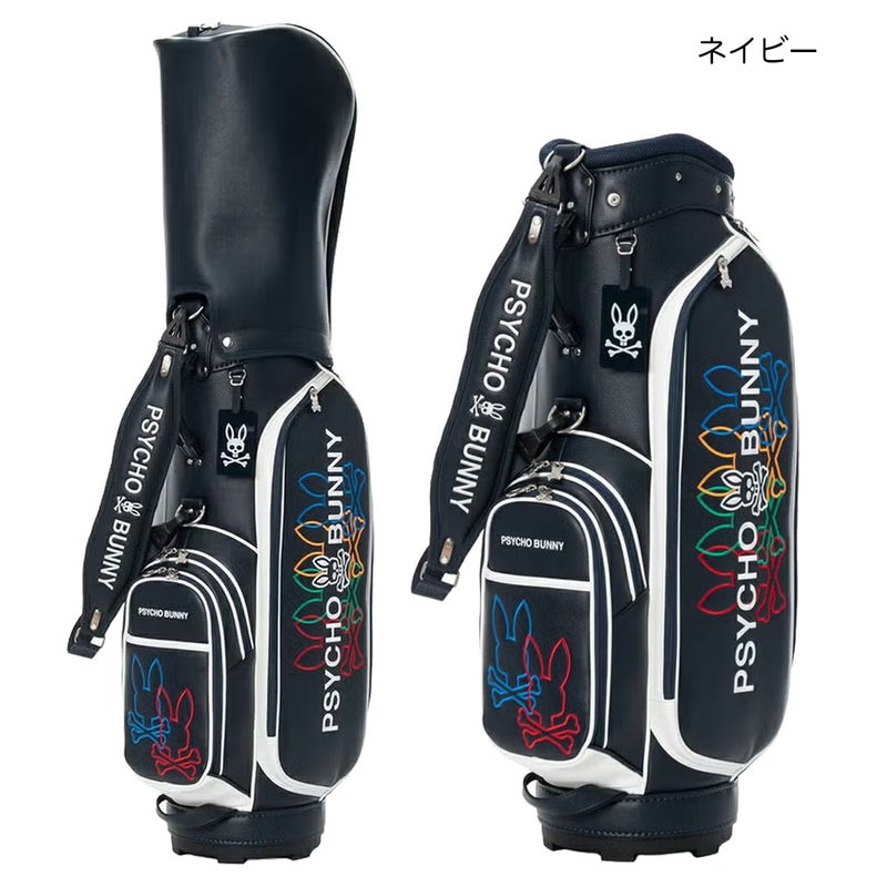 サイコバニーPsychoBunnyキャディバックゴルフバッグ2026年モデル日本正規品