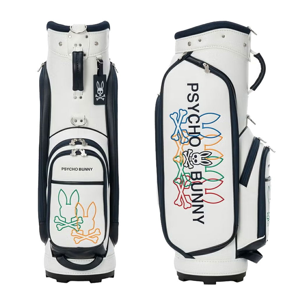 サイコバニーPsychoBunnyキャディバックゴルフバッグ2026年モデル日本正規品