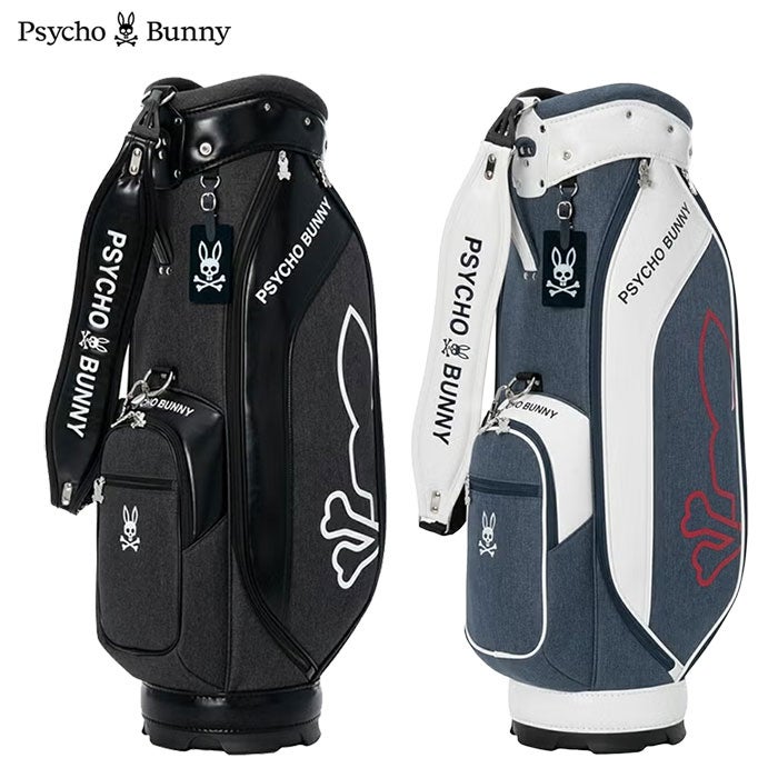 サイコバニーPsychoBunnyキャディバックゴルフバッグ2026年モデル日本正規品