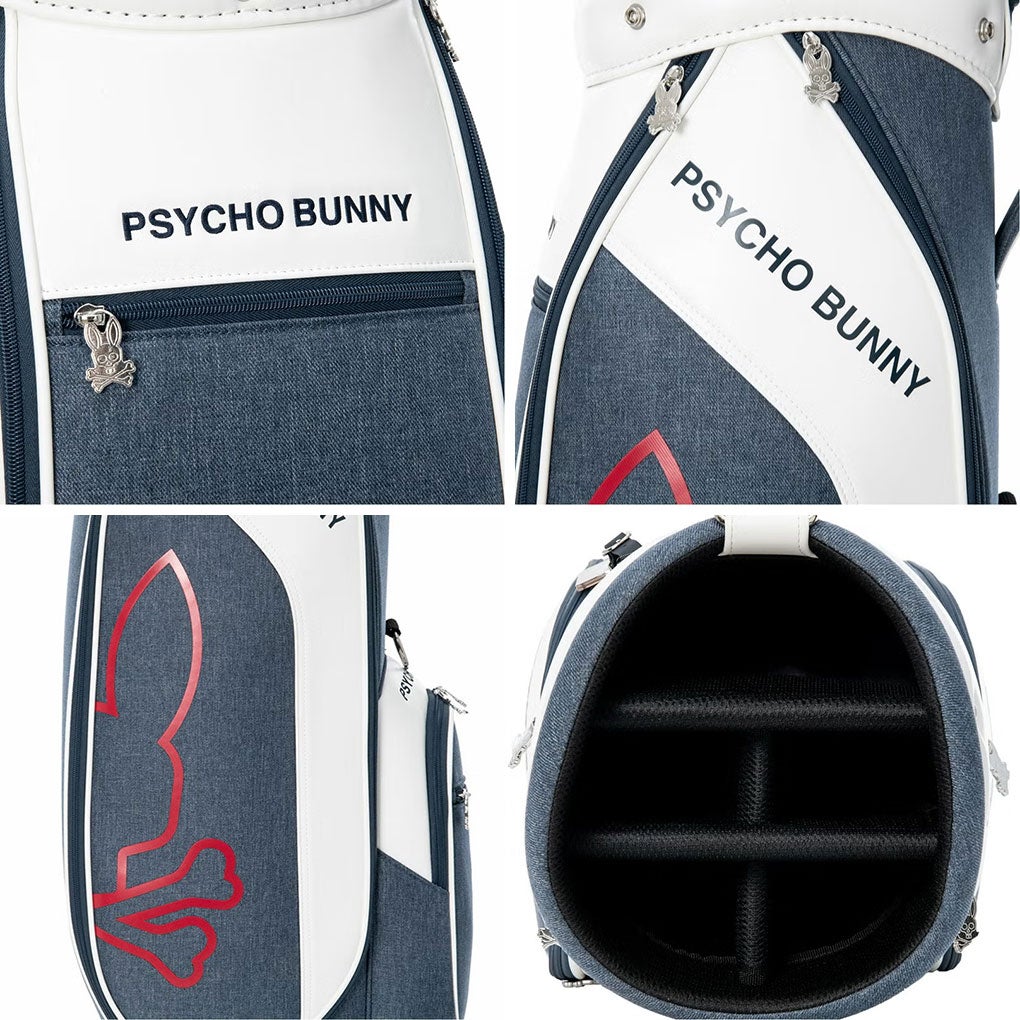サイコバニーPsychoBunnyキャディバックゴルフバッグ2026年モデル日本正規品