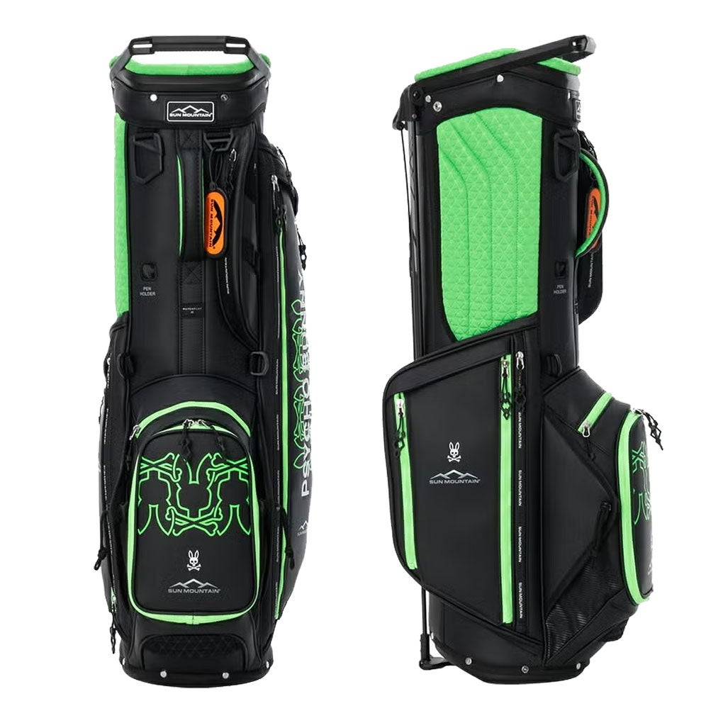 サイコバニーPsychoBunnyキャディバックゴルフバッグ2026年モデル日本正規品
