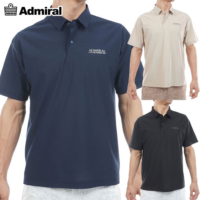 アドミラルAdmiralGolfシャツゴルフウェア2026春夏モデル日本正規品