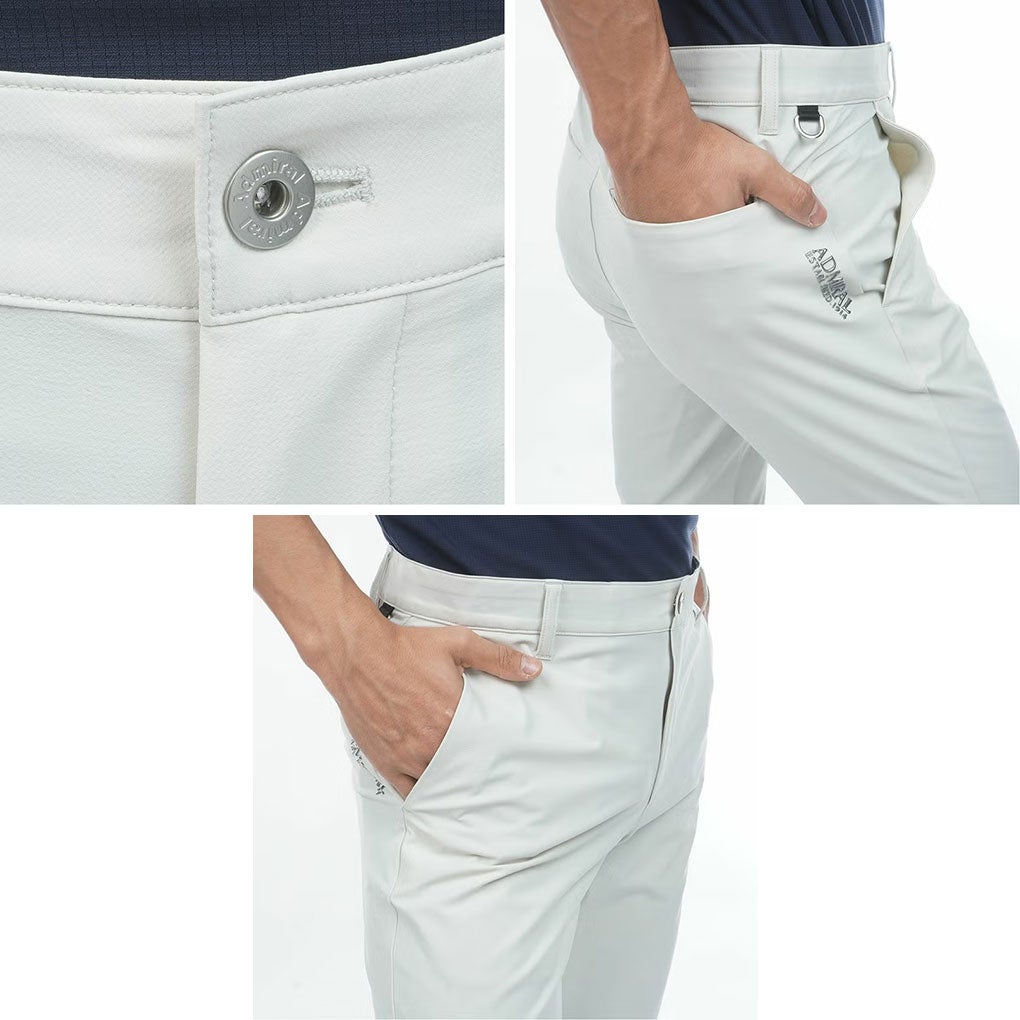 アドミラル Admiral Golf 冷感ナイロン テーパードパンツ ADMA640