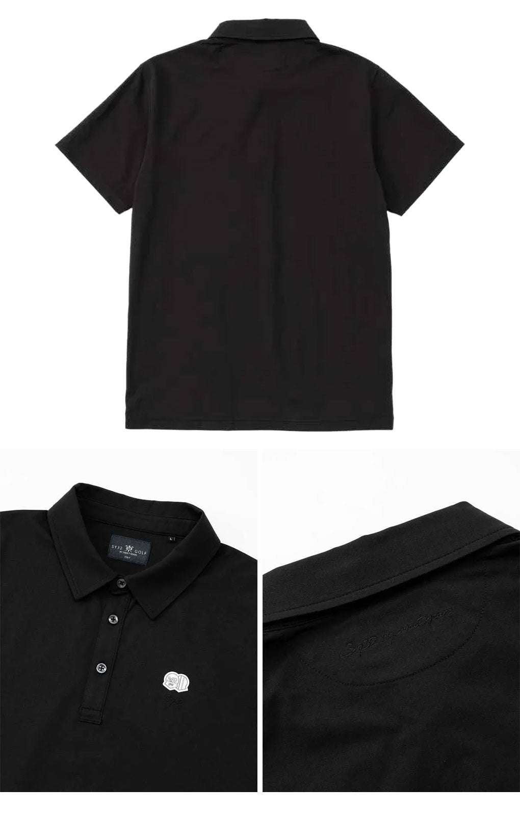 SY32GOLFシャツゴルフウェアメンズ日本正規品2026春夏モデル