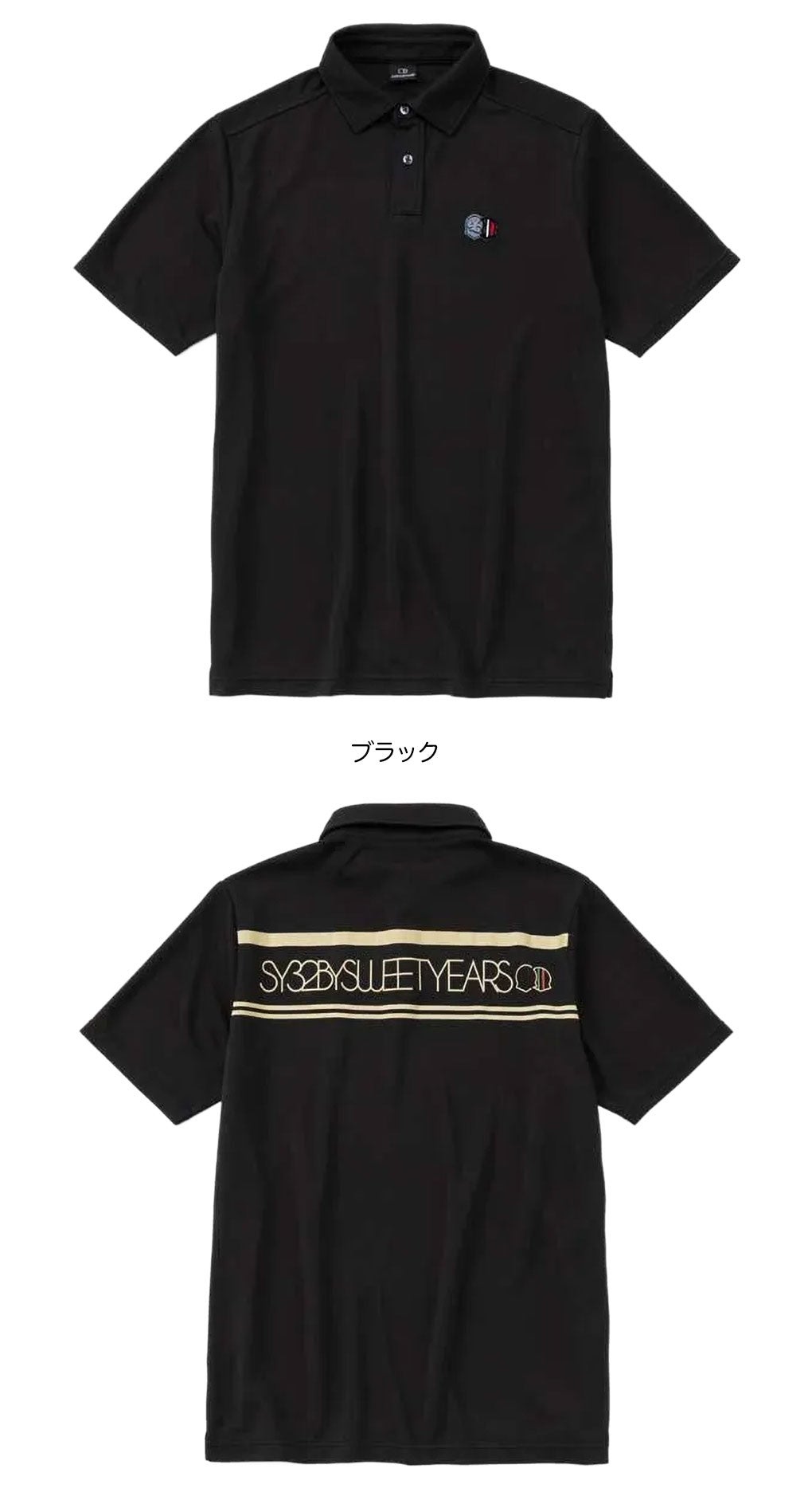 SY32GOLFシャツゴルフウェアメンズ日本正規品2026春夏モデル