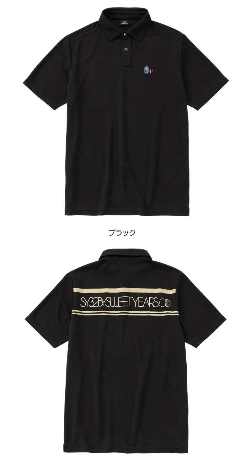 SY32GOLFシャツゴルフウェアメンズ日本正規品2026春夏モデル