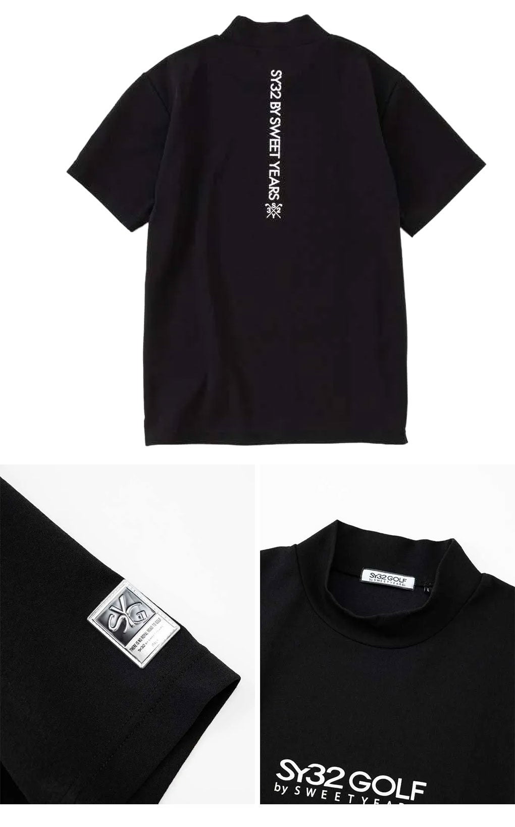 SY32GOLFシャツゴルフウェアメンズ日本正規品2026春夏モデル