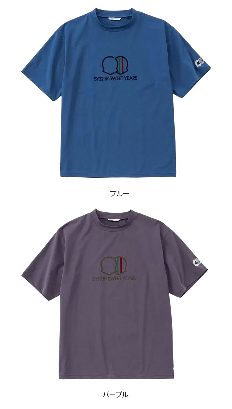 SY32GOLFシャツゴルフウェアメンズ日本正規品2026春夏モデル