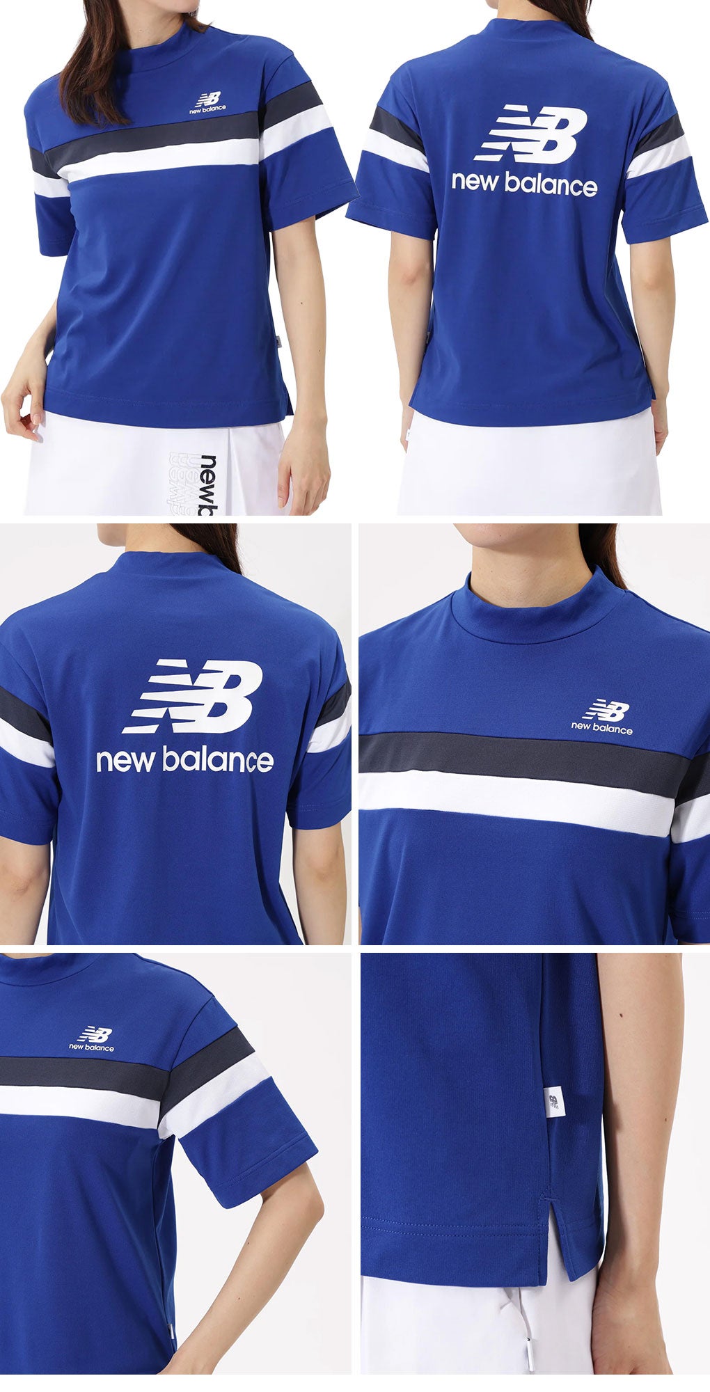 ニューバランスシャツレディースゴルフウェアnewbalance2025秋冬モデル日本正規品