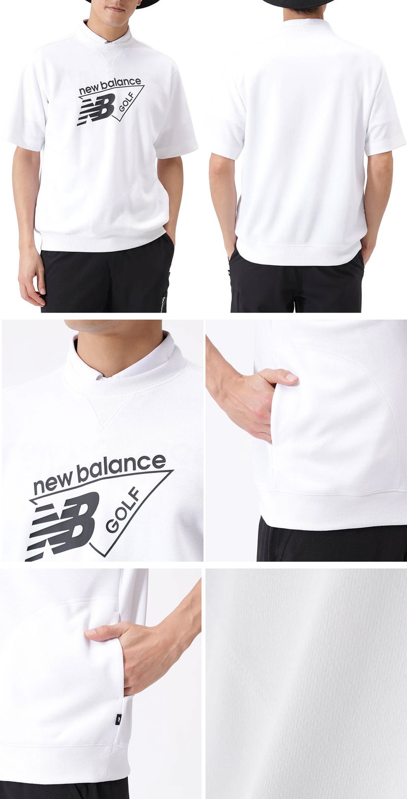 ニューバランスシャツメンズゴルフウェアnewbalance2025秋冬モデル日本正規品