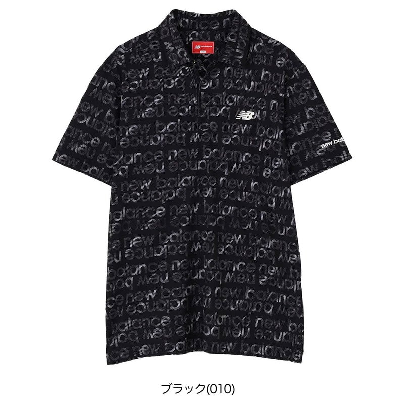 ニューバランスシャツメンズゴルフウェアnewbalance2025秋冬モデル日本正規品