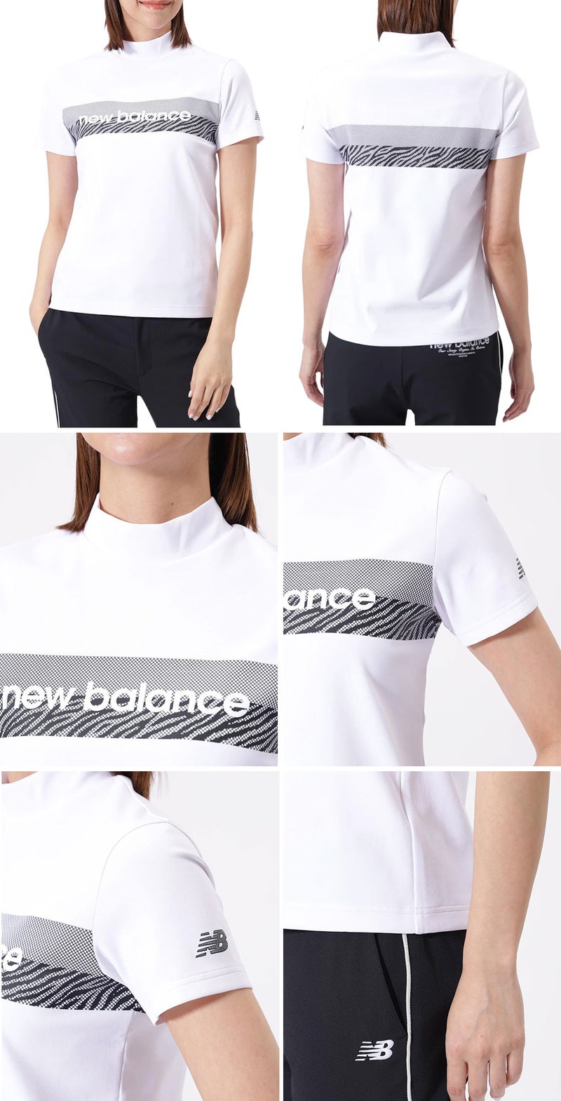 ニューバランスシャツレディースゴルフウェアnewbalance2025秋冬モデル日本正規品