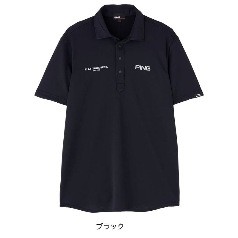 ピンPINGシャツメンズゴルフウェア2026春夏モデル日本正規品