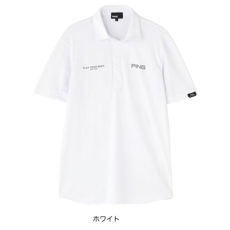 ピンPINGシャツメンズゴルフウェア2026春夏モデル日本正規品