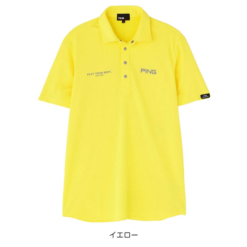 ピンPINGシャツメンズゴルフウェア2026春夏モデル日本正規品