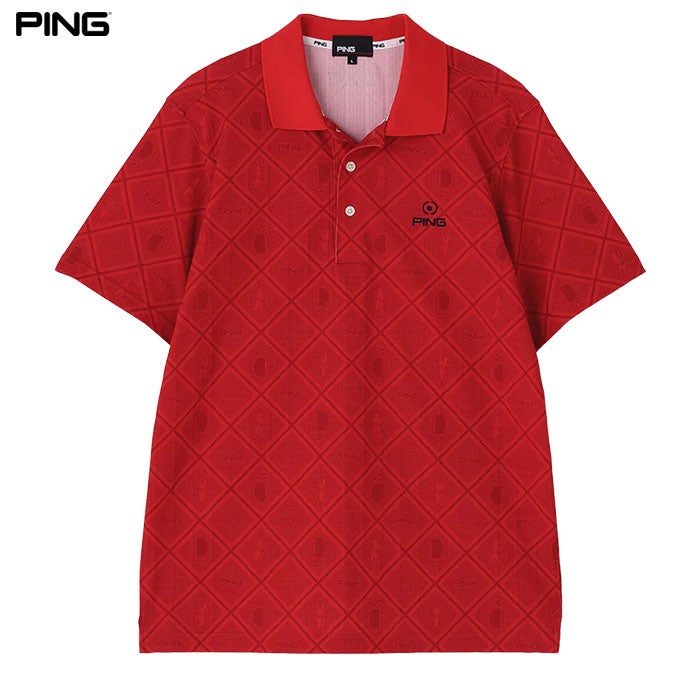 ピンPINGシャツメンズゴルフウェア2026春夏モデル日本正規品
