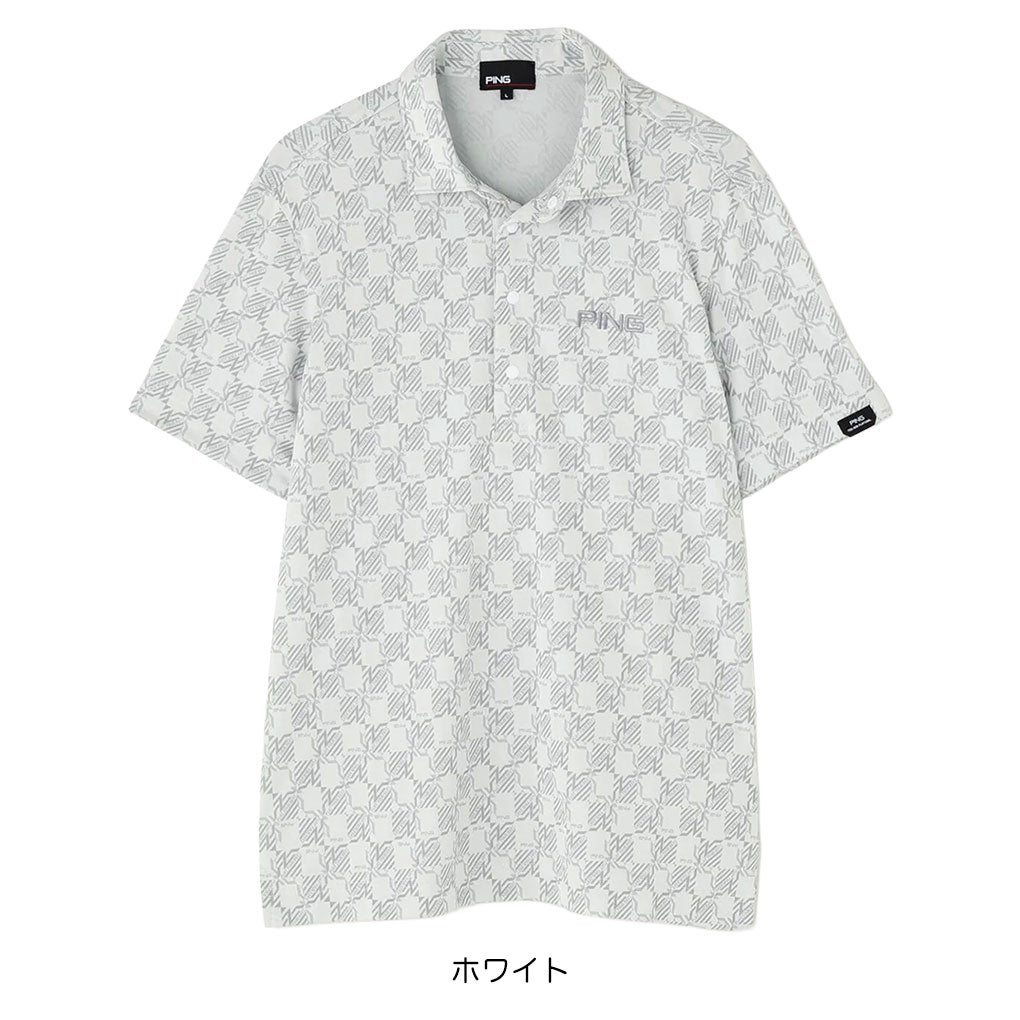 ピンPINGシャツメンズゴルフウェア2026春夏モデル日本正規品