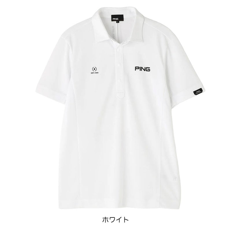 ピンPINGシャツメンズゴルフウェア2026春夏モデル日本正規品