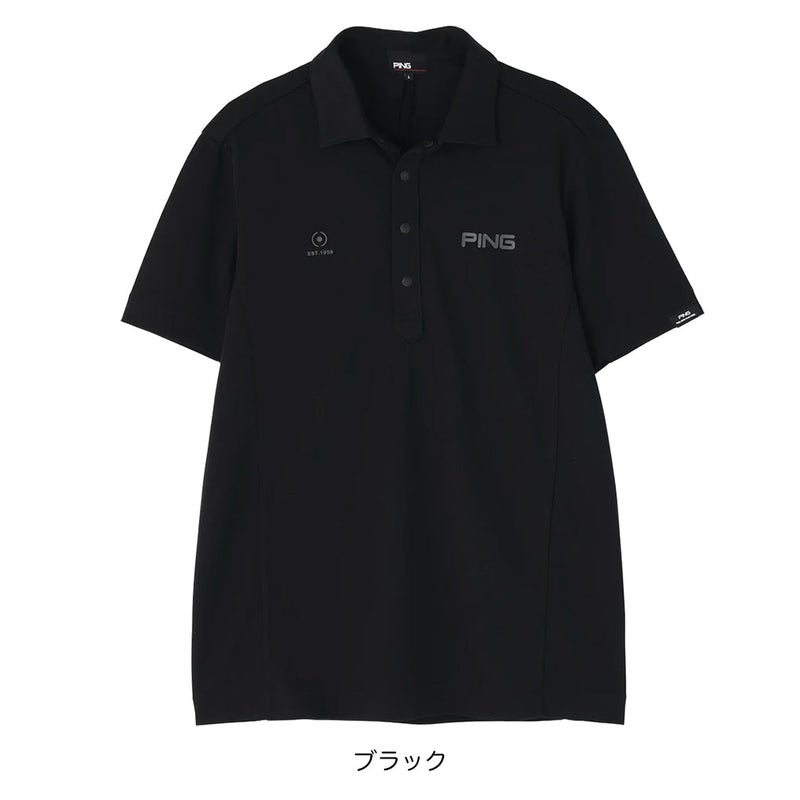 ピンPINGシャツメンズゴルフウェア2026春夏モデル日本正規品