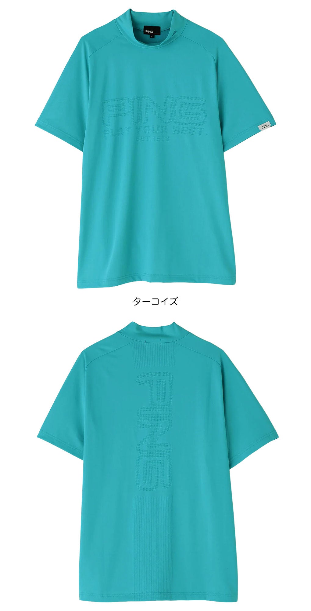 ピンPINGシャツメンズゴルフウェア2026春夏モデル日本正規品