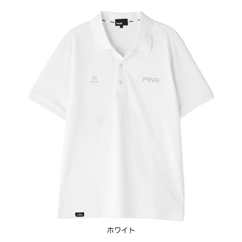 ピンPINGシャツメンズゴルフウェア2026春夏モデル日本正規品