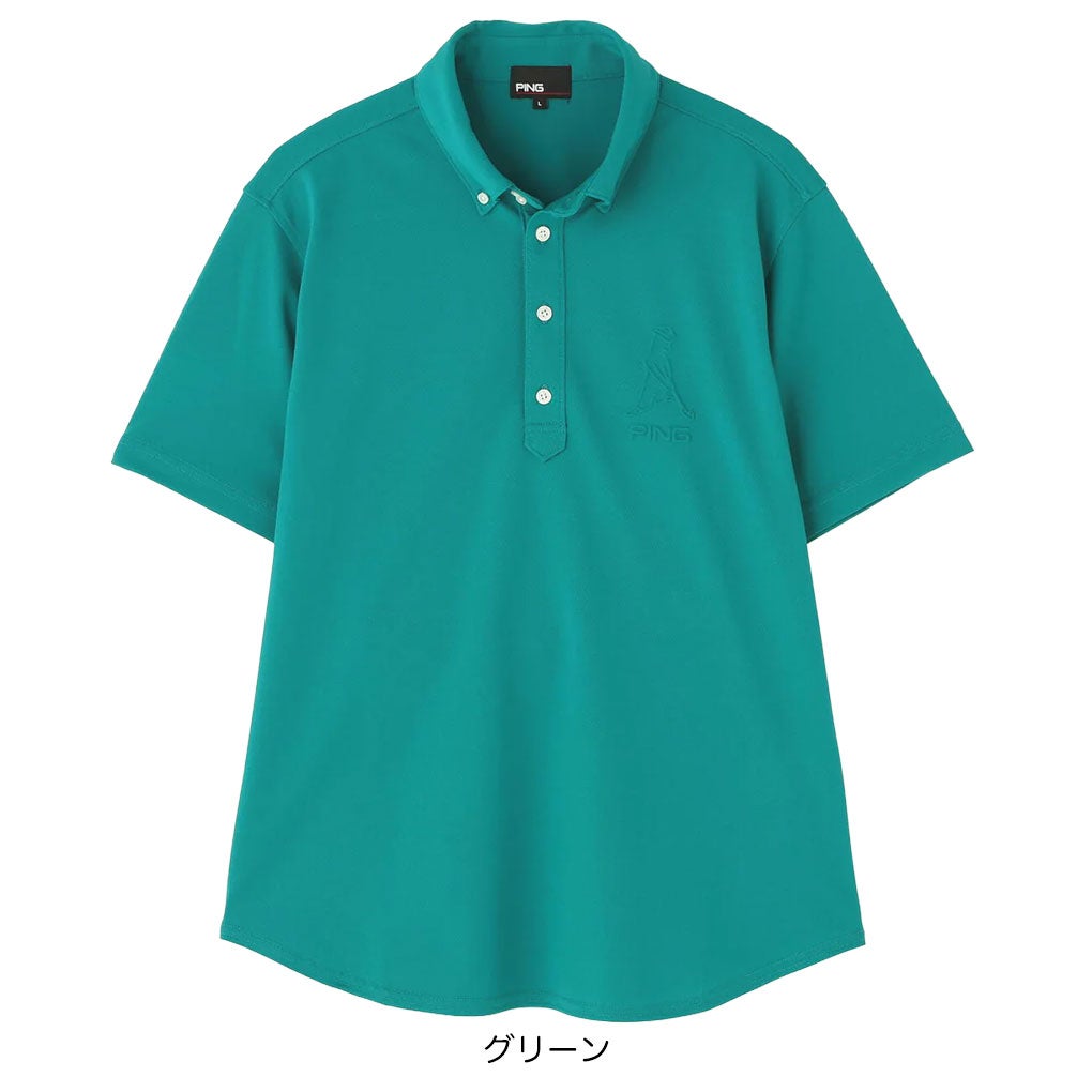 ピンPINGシャツメンズゴルフウェア2026春夏モデル日本正規品