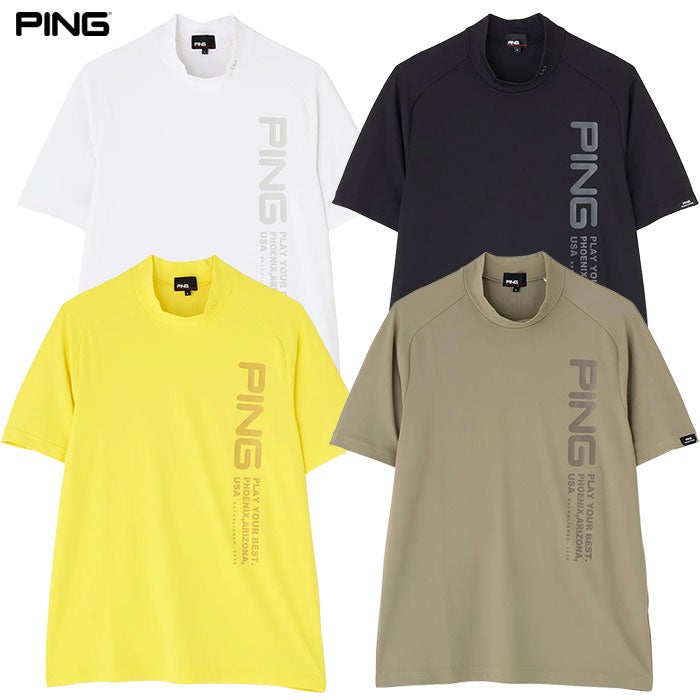 ピンPINGシャツメンズゴルフウェア2026春夏モデル日本正規品