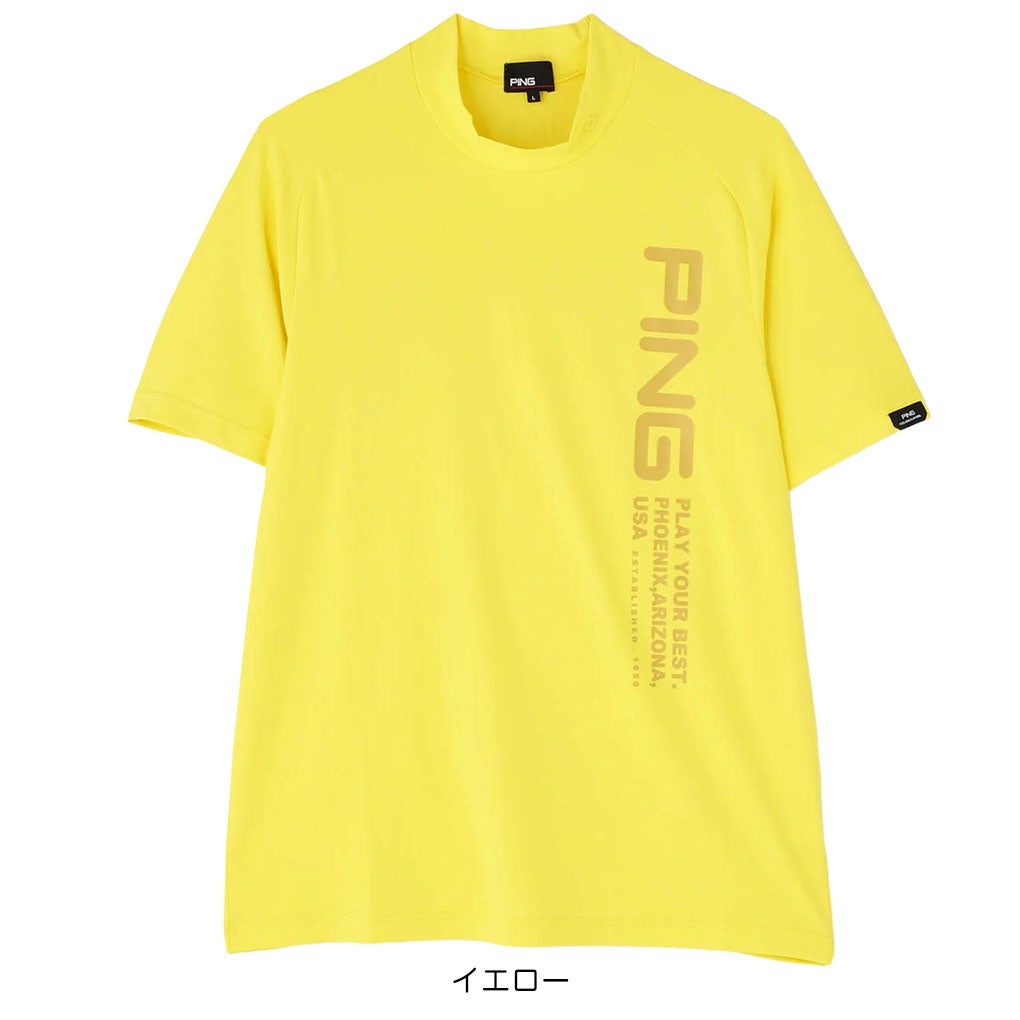 ピンPINGシャツメンズゴルフウェア2026春夏モデル日本正規品