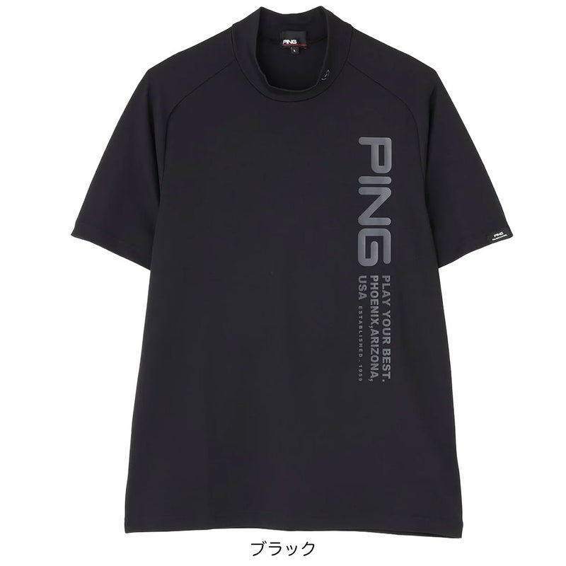 ピンPINGシャツメンズゴルフウェア2026春夏モデル日本正規品