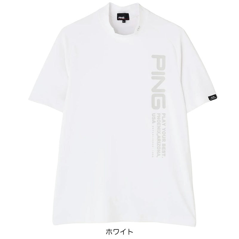 ピンPINGシャツメンズゴルフウェア2026春夏モデル日本正規品