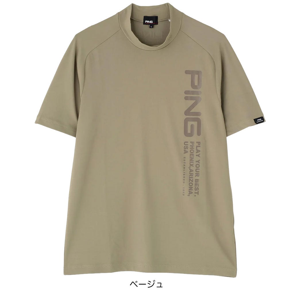 ピンPINGシャツメンズゴルフウェア2026春夏モデル日本正規品
