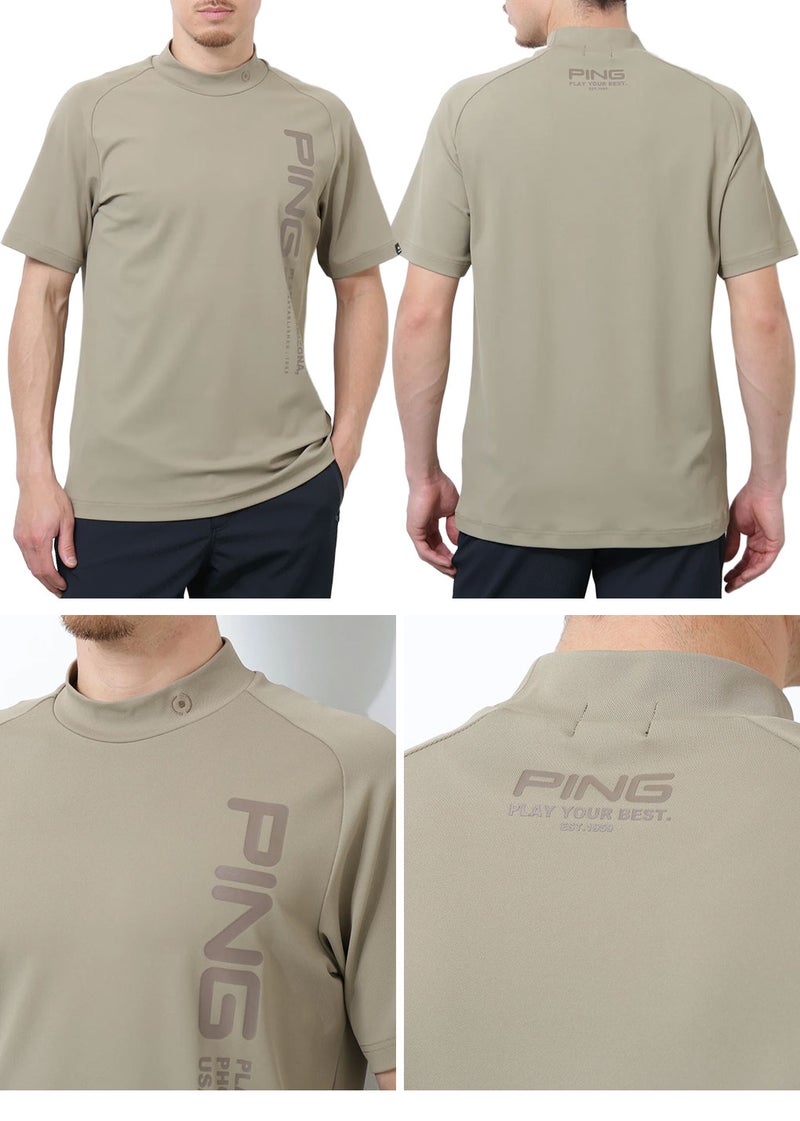 ピンPINGシャツメンズゴルフウェア2026春夏モデル日本正規品